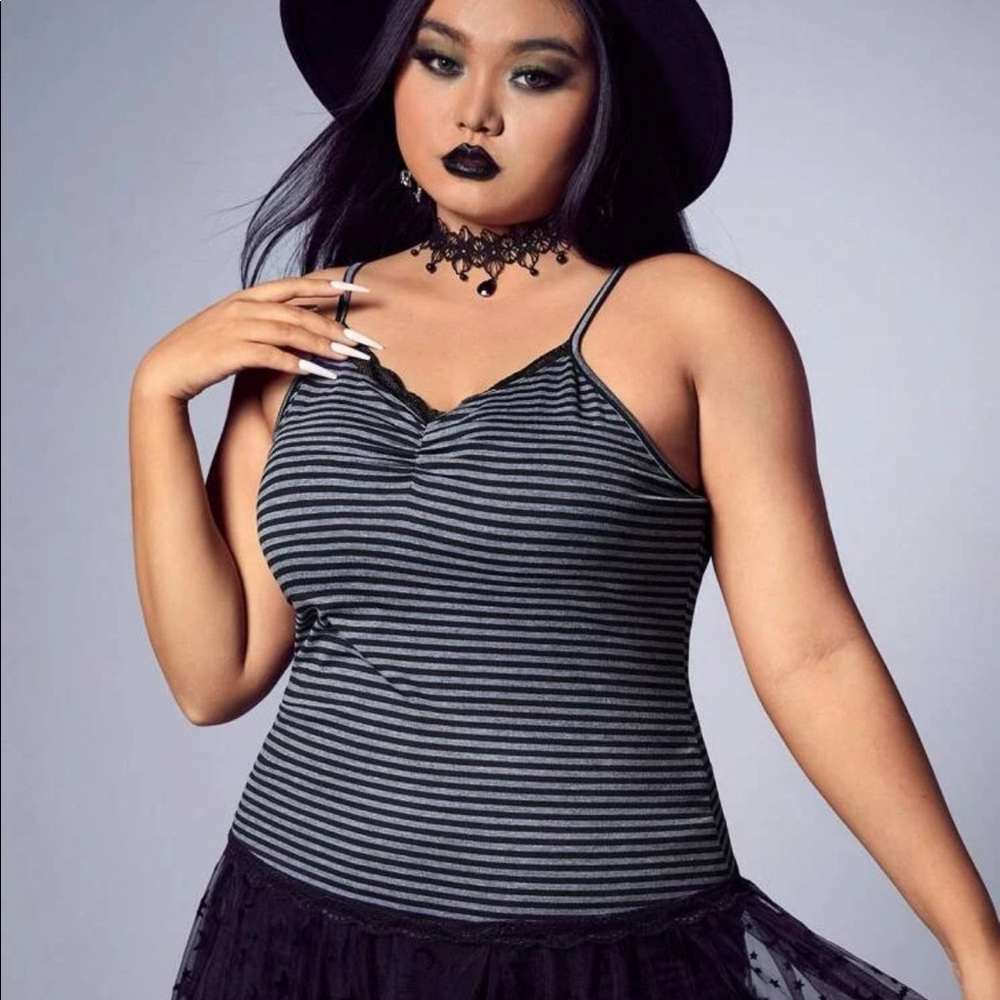 Cute gothic tank
